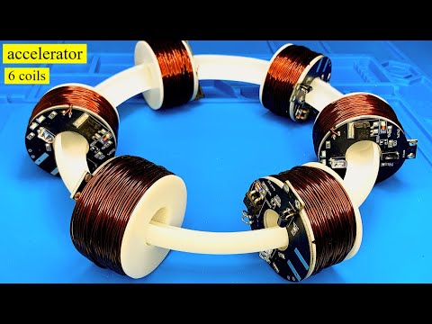 Particle Accelerator Used metal balls