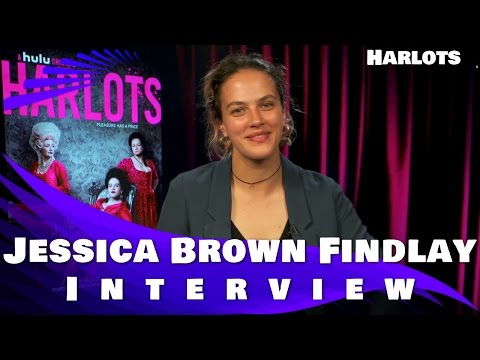 HARLOTS - Jessica Brown Findlay INTERVIEW