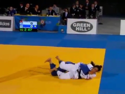 [Judo] ECJ Athens 2016 63kg YILMAZ Deniz (TUR) vs CELLERINO Sol (ARG)