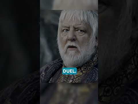 Brutal death of Ser Simon Strong of Harrenhal #houseofthedragon #daemontargaryen