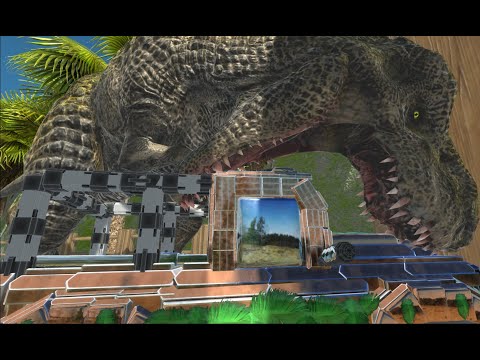 ESCAPE FROM JURASSIC WORLD DINOSAUR - ANIMAL REVOLT BATTLE SIMULATOR
