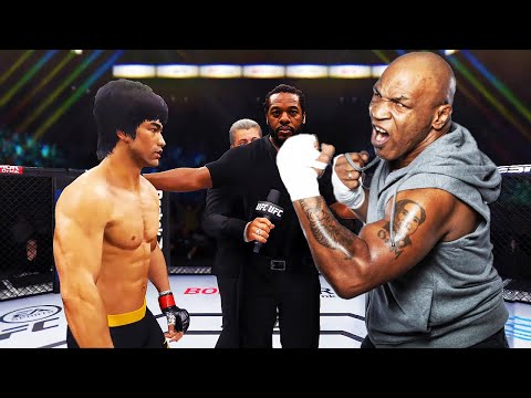 UFC 4 | Bruce Lee vs. OLD Iron Mike Tyson (EA Sports UFC 4)