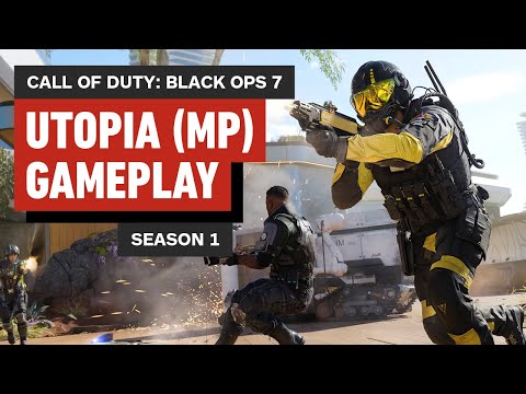 Call of Duty: Black Ops 7 – Utopia Map (6v6 Team Deathmatch) Season 1 Gameplay | 4K 60FPS