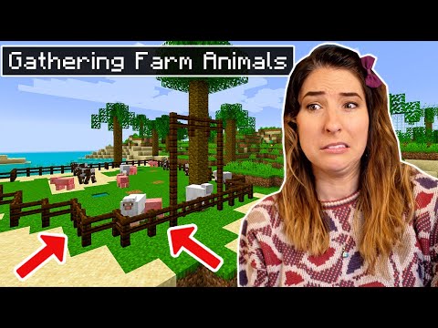 Our FIRST FARM in Minecraft | Community SMP ep 4