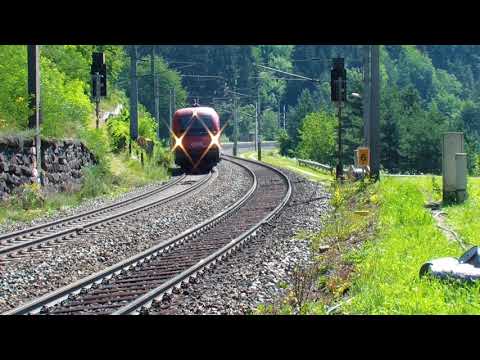 Brennerbahn Nordrampe am 19.07.2018 by # EarvEnterprises 2018 ( Ferrovia del Brennero ) Railroad