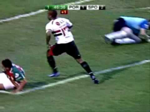 Segundo Gol de Borges Contra a Portuguesa - 08/11/2008