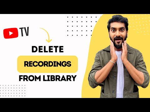How to Delete Recordings From Library On YouTube TV (Best Method)