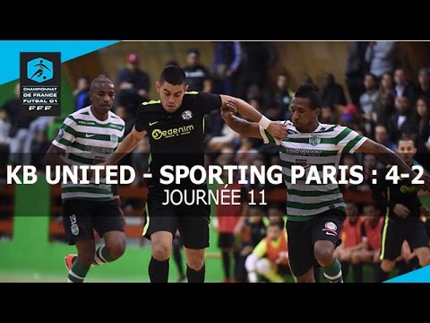 J11 : KB United - Sportiong Paris (4-2), le résumé
