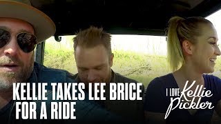 I Love Kellie Pickler on CMT | Kellie Takes Lee Brice for a Ride