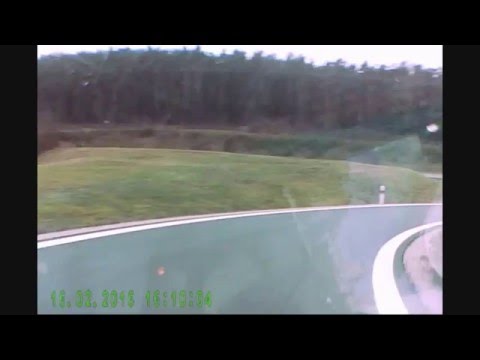 Autoroute Europa D - A93-A6-ST2154 von Wernberg-Köblitz bis Rozvadov (CZ)