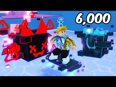 I Crafted 6,000 GLITCHED GIFTS In Pet Simulator 99 Roblox