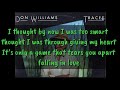 Don Williams Falling in love (lyrics)