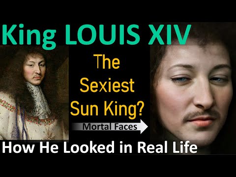 LOUIS XIV: The Sexiest Sun King?- How He Looked in Real Life | Mortal Faces