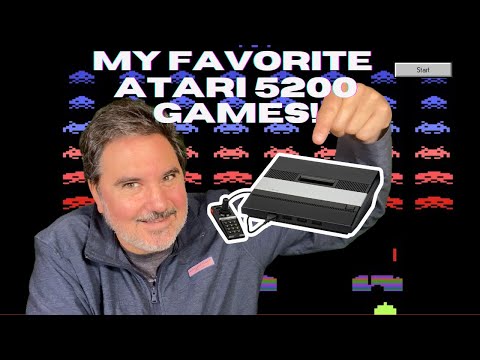 Atari 5200 Games - MY 10 FAVORITE Games