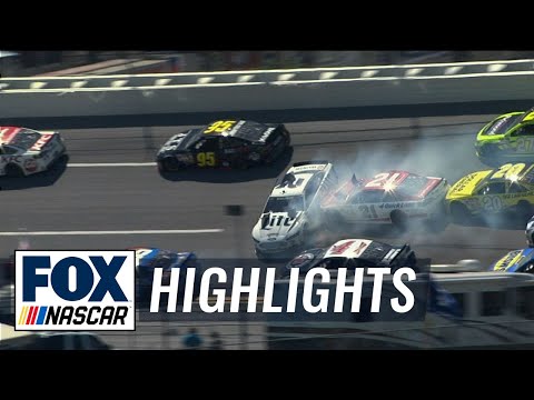 Brad Keselowski Starts The Big One - Talladega - 2014 NASCAR Sprint Cup