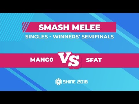 Mang0 vs SFAT - Melee Singles: Winners' Semifinals - Shine 2018