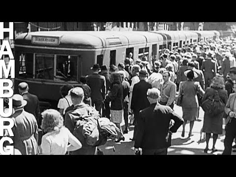 Hamburg - Seltene Aufnahmen vom Wiederaufbau wieder entdeckt!