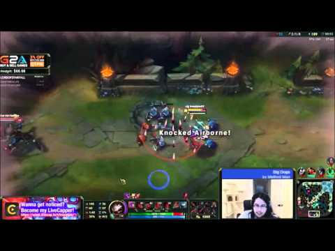 Imaqtpie with the Rageblade Hurricane Kogmaw!