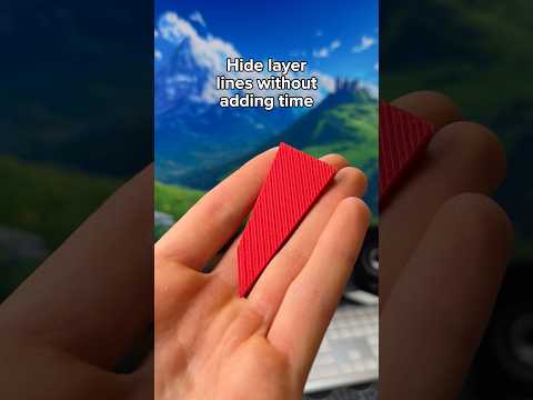 How to improve 3D prints Surface Stairs, with a single setting