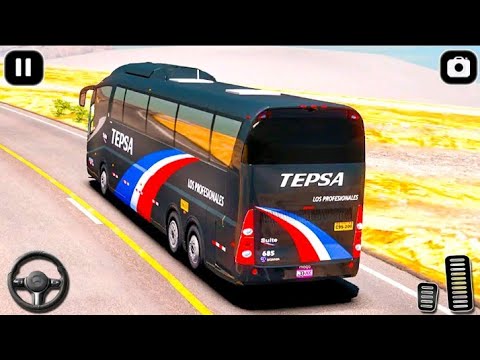 Us City Bus 2 Tourist Driver - Modern Offroad Uphill Bus Simulator 2