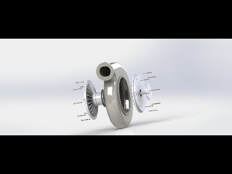 Tutorial in SolidWorks 2016 | How to design Turbo Part 5