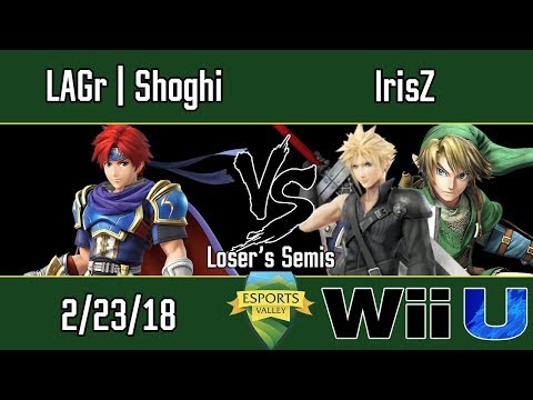 ESV Smash 4 Weekly #3 - LAGr | Shoghi (Roy) vs IrisZ (Cloud, Link) - Loser's Semis