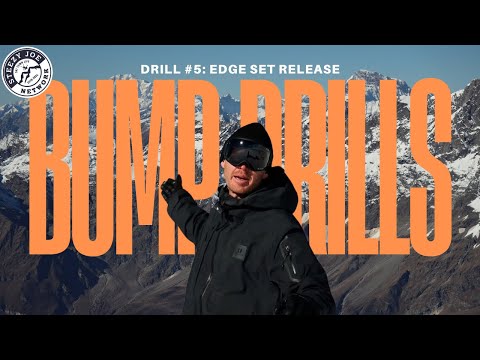 Learn How To Ski Moguls | Bump Drills #5 | Edge Set Release