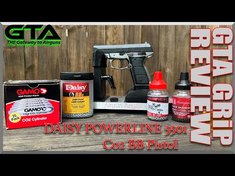 GTA GRiP REVIEW – Daisy Powerline 5501 Co2 BB Pistol - Gateway to Airguns Airgun Review