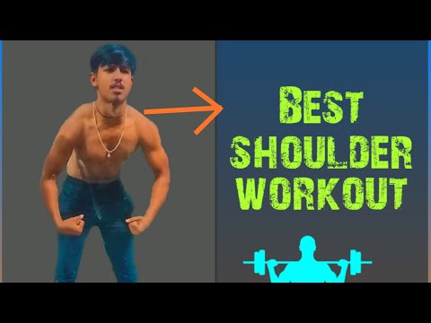 Best complete shoulder workout at gym/top workout || Ak fitness boy ||