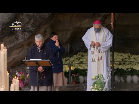 Chapelet du 26 décembre 2021 à Lourdes