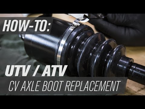 How To Replace a UTV/ATV CV Axle Boot