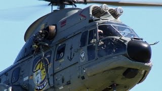 preview picture of video 'Helicoptero Super Puma na Base Aeronaval de São Pedro da Aldeia'