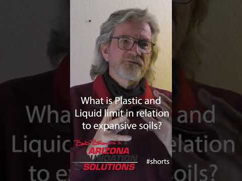 Foundation and Concrete Repair 007 - Plastic and Liquid Limit in relation to expansive soils #shorts