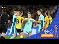 Het gevecht om brons: Zweden en Australië geven alles | samenvatting Zweden - Australië | WK 2023