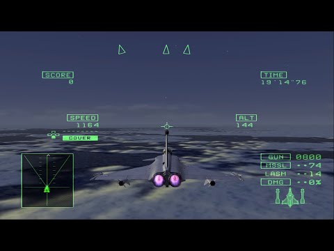 Ace Combat 5: Mission 13 - Demons of Razgriz (Ace Difficulty)