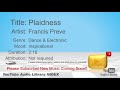 New Free Music 2018 Plaidness Francis Preve Dance Electronic Inspirational YouTube Audio Library B