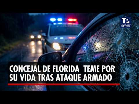 Concejal de Florida asegura que teme por su vida tras ataque armado