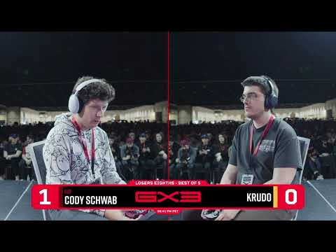 LLD | Cody Schwab (Fox) vs Krudo (Sheik) - Losers Top 8 - MELEE SINGLES | GX3