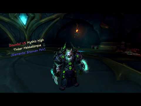Downfall VS Mythic High Tinker Mekkatorque (Elemental Shaman PoV)