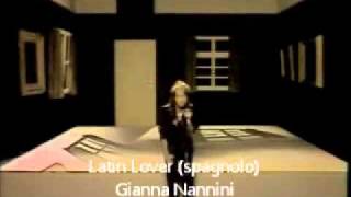 Gianna Nannini Latin Lover (spagnolo)