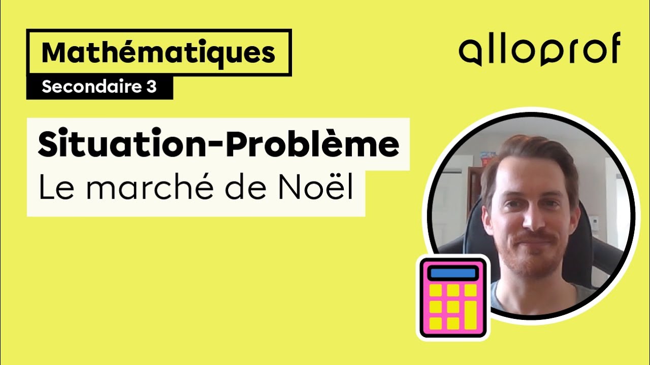 Situation-problème : Le marché de noël