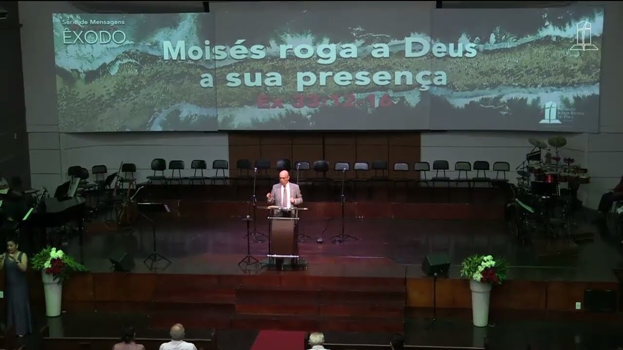 ORANDO EM ÊXODO: "Moisés roga a Deus sua presença" - Ex 33:12-16