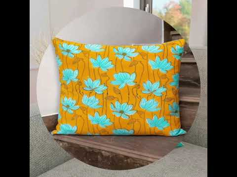 Cotton Printed Pillow Cover