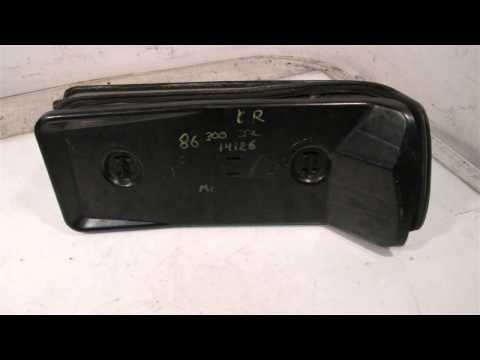 1986 Mercedes 300SDL Tail Light / Rear Lamp LR GOOD SHAPE 126TYPE - mbiparts.com Used OEM Mer... OEM