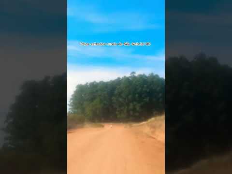 Pelas estradas rurais de São Gabriel RS