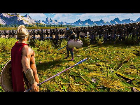 10,000 SPARTANS VS 6 MELEE SQUADS - UEBS 2 | BATTLE SIMULATOR 2