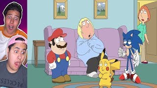 Try Not To Laugh Challenge! Super Smash Family Guy