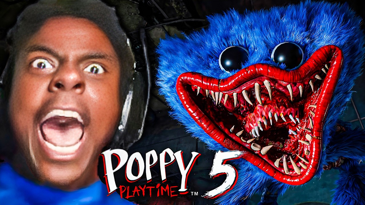IShowSpeed Plays POPPY PLAYTIME Chapter 5