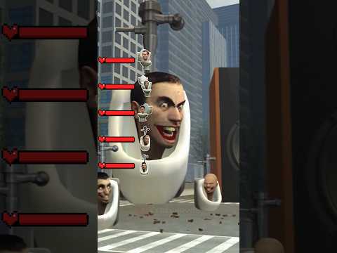 Skibidi Toilet Multiverse 81 with Healthbars (Boss Fight)