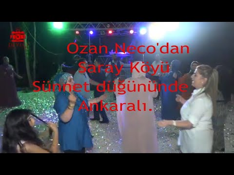 Ozan Neco'dan Saray Köyü sünnette düğününde Ankaralı.